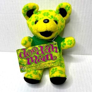 GRATEFUL DEAD Doo-dah Man LIQUID BLUE BEANIE BEAR  Tag Jerry Garcia Plush New